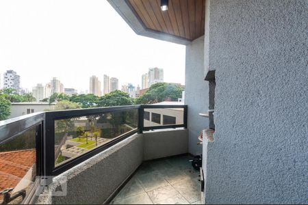 Varanda da Sala de apartamento à venda com 3 quartos, 138m² em Santo Amaro, São Paulo