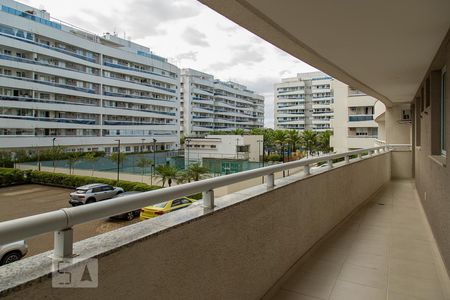 Varanda de apartamento à venda com 3 quartos, 92m² em Recreio dos Bandeirantes, Rio de Janeiro