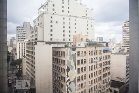 Vista da Sala de kitnet/studio para alugar com 1 quarto, 25m² em Centro, São Paulo