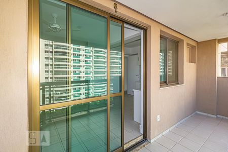 Varanda da Sala de apartamento para alugar com 3 quartos, 87m² em Jacarepaguá, Rio de Janeiro