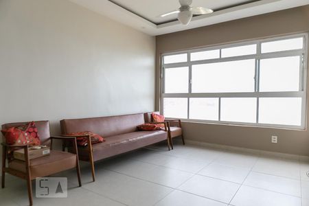 Sala de apartamento para alugar com 2 quartos, 122m² em Ponta da Praia, Santos