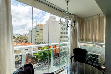 Varanda de kitnet/studio à venda com 1 quarto, 34m² em Aclimação, São Paulo