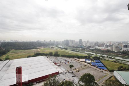 Vista da sala de apartamento para alugar com 2 quartos, 75m² em Jardim Fonte do Morumbi, São Paulo