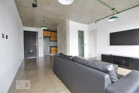 Sala de apartamento para alugar com 2 quartos, 75m² em Jardim Fonte do Morumbi, São Paulo