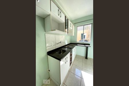 Cozinha de apartamento à venda com 2 quartos, 56m² em Santos Dumont, São Leopoldo