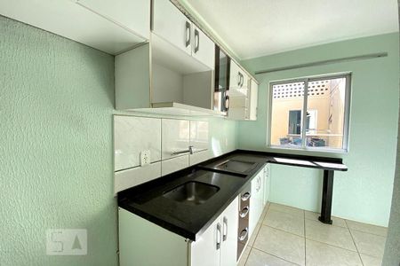 Cozinha de apartamento à venda com 2 quartos, 56m² em Santos Dumont, São Leopoldo