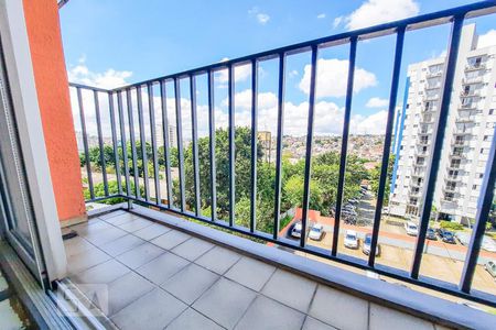 Varanda  de apartamento à venda com 2 quartos, 56m² em Taboão, Diadema