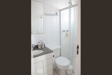 Banheiro da Suite  de apartamento para alugar com 2 quartos, 52m² em Vila Mazzei, São Paulo