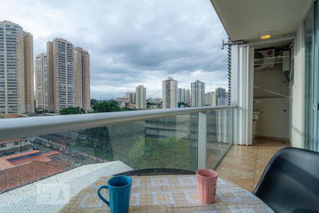 Varanda da Sala de apartamento à venda com 1 quarto, 38m² em Vila Augusta, Guarulhos