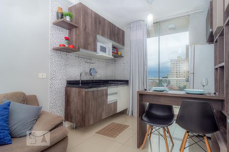 Cozinha de apartamento para alugar com 1 quarto, 38m² em Vila Augusta, Guarulhos