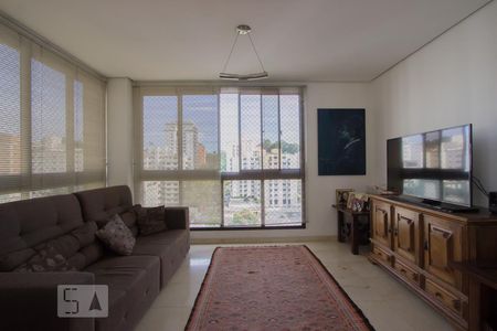 Sala 2 de apartamento à venda com 5 quartos, 230m² em Real Parque, São Paulo