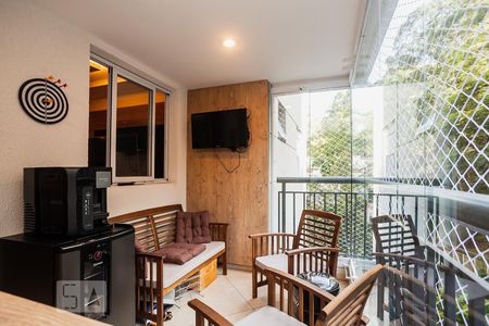 Varanda de apartamento à venda com 2 quartos, 74m² em Vila Andrade, São Paulo