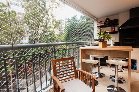 Varanda de apartamento à venda com 2 quartos, 74m² em Vila Andrade, São Paulo