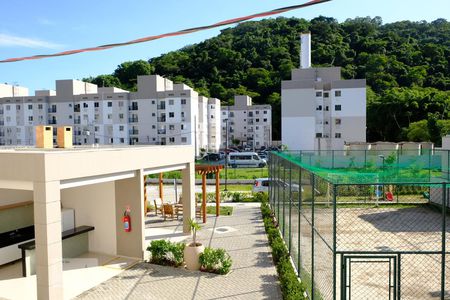 Vista da varanda de apartamento à venda com 3 quartos, 80m² em Taquara, Rio de Janeiro