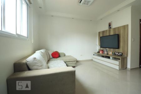 Sala de casa para alugar com 2 quartos, 107m² em Vila Camilopolis, Santo André