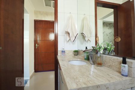 Lavabo de casa para alugar com 2 quartos, 107m² em Vila Camilopolis, Santo André