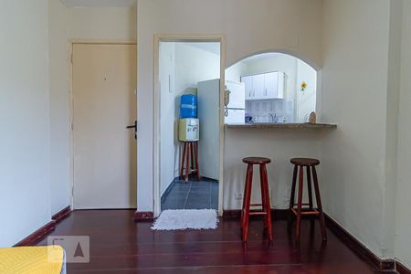 Detalhe Sala de apartamento à venda com 1 quarto, 50m² em Curicica, Rio de Janeiro