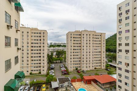 Vista da Sala de apartamento à venda com 1 quarto, 50m² em Curicica, Rio de Janeiro