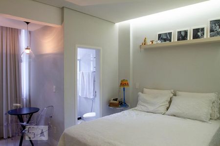 Quarto - Suíte de apartamento para alugar com 1 quarto, 40m² em Leblon, Rio de Janeiro