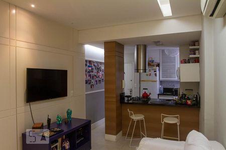 Sala de apartamento para alugar com 1 quarto, 40m² em Leblon, Rio de Janeiro