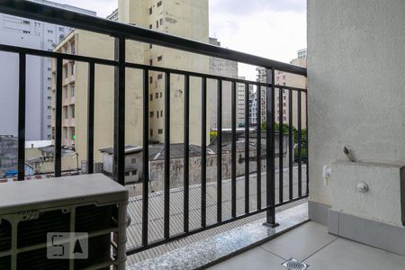 Varanda de apartamento para alugar com 1 quarto, 26m² em Campos Elíseos, São Paulo