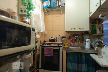 Cozinha de apartamento à venda com 1 quarto, 30m² em Copacabana, Rio de Janeiro