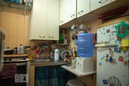 Cozinha de apartamento à venda com 1 quarto, 30m² em Copacabana, Rio de Janeiro