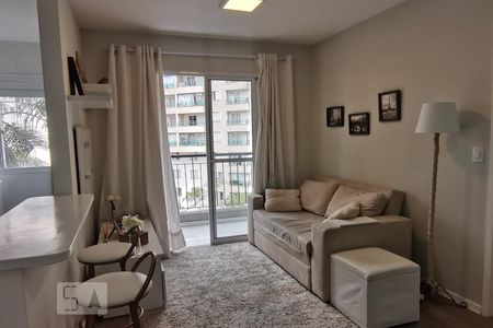 Sala de apartamento para alugar com 1 quarto, 40m² em Jardim Ampliação, São Paulo