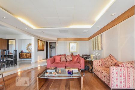 Sala de Estar de apartamento à venda com 4 quartos, 288m² em Santo Amaro, São Paulo