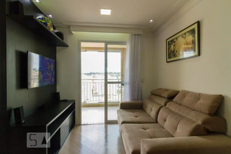 Sala de Estar de apartamento para alugar com 3 quartos, 69m² em Vila Caraguatá, São Paulo