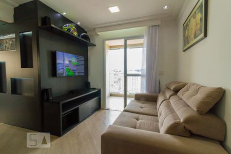 Sala de Estar de apartamento para alugar com 3 quartos, 69m² em Vila Caraguatá, São Paulo