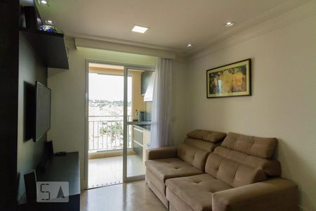 Sala de Estar de apartamento para alugar com 3 quartos, 69m² em Vila Caraguatá, São Paulo