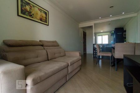 Sala de Estar de apartamento para alugar com 3 quartos, 69m² em Vila Caraguatá, São Paulo