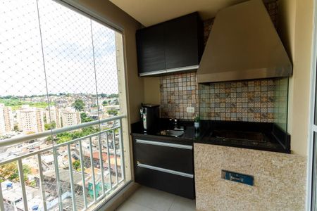 Varanda Gourmet de apartamento para alugar com 3 quartos, 69m² em Vila Caraguatá, São Paulo