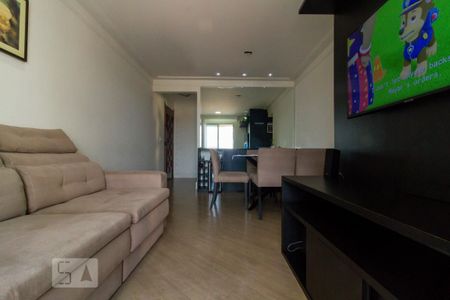 Sala de Estar de apartamento para alugar com 3 quartos, 69m² em Vila Caraguatá, São Paulo