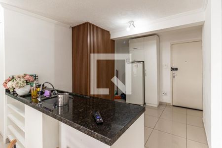 Cozinha de kitnet/studio para alugar com 1 quarto, 40m² em Centro, São Paulo