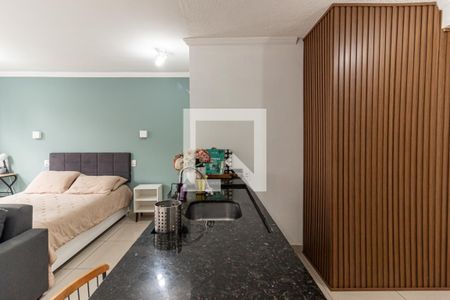 Cozinha de kitnet/studio para alugar com 1 quarto, 40m² em Centro, São Paulo