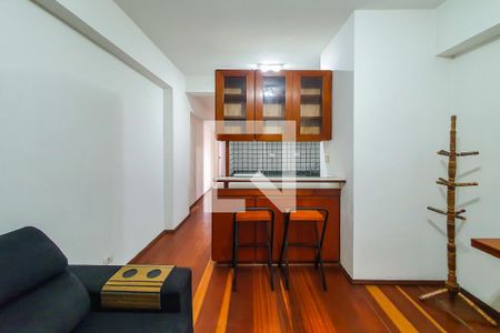 sala de apartamento para alugar com 1 quarto, 38m² em Vila Mariana, São Paulo