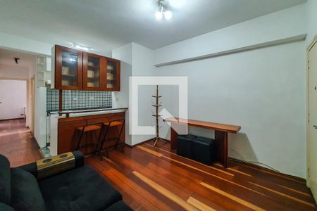 sala de apartamento para alugar com 1 quarto, 38m² em Vila Mariana, São Paulo