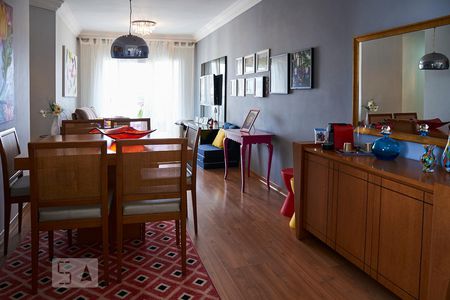 Sala de apartamento à venda com 3 quartos, 110m² em Vila Guiomar, Santo André