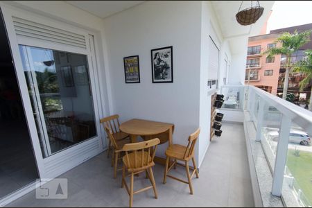 Varanda da Sala de apartamento para alugar com 2 quartos, 85m² em Jurerê, Florianópolis