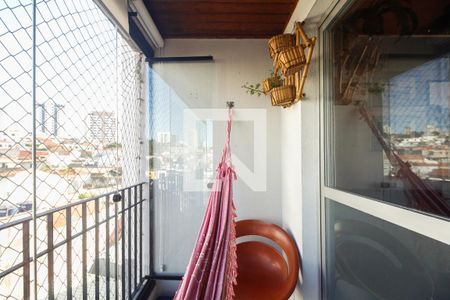Varanda  de apartamento à venda com 2 quartos, 65m² em Vila Antonina, São Paulo