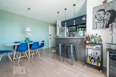 Sala de apartamento à venda com 2 quartos, 80m² em Campininha, São Paulo