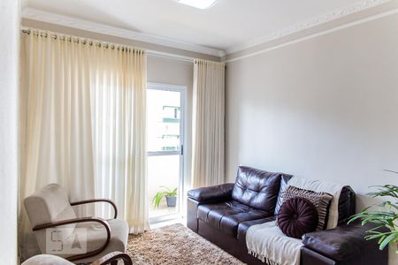 Sala de apartamento à venda com 3 quartos, 87m² em Vila Gilda, Santo André