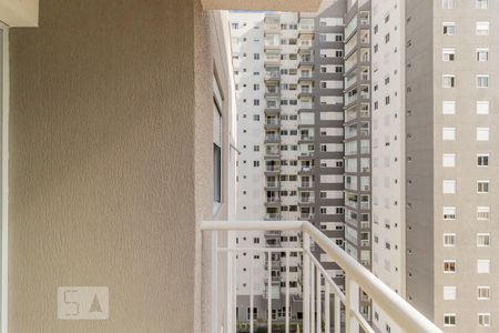 Varanda de kitnet/studio para alugar com 1 quarto, 21m² em Bela Vista, São Paulo