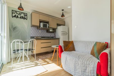 Studio - Sofá de kitnet/studio para alugar com 1 quarto, 21m² em Bela Vista, São Paulo