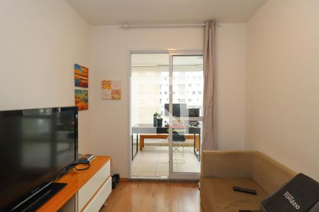 Sala de apartamento à venda com 1 quarto, 50m² em Pinheiros, São Paulo