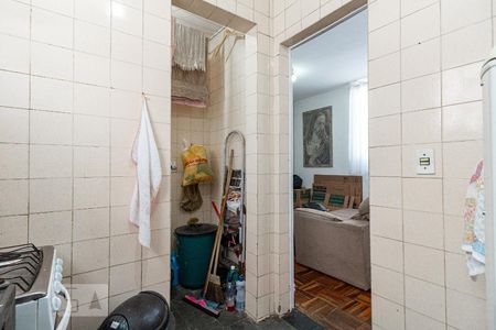 Cozinha de apartamento para alugar com 2 quartos, 47m² em São Geraldo, Belo Horizonte