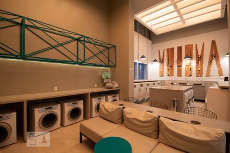 Studio para alugar com 46m², 1 quarto e 1 vaga Studio para alugar com 46m², 1 quarto e 1 vagaLavanderia