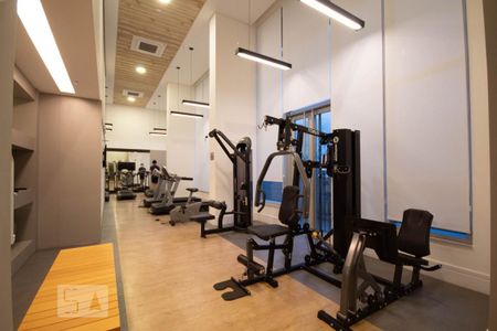 Studio para alugar com 46m², 1 quarto e 1 vaga Studio para alugar com 46m², 1 quarto e 1 vagaAcademia